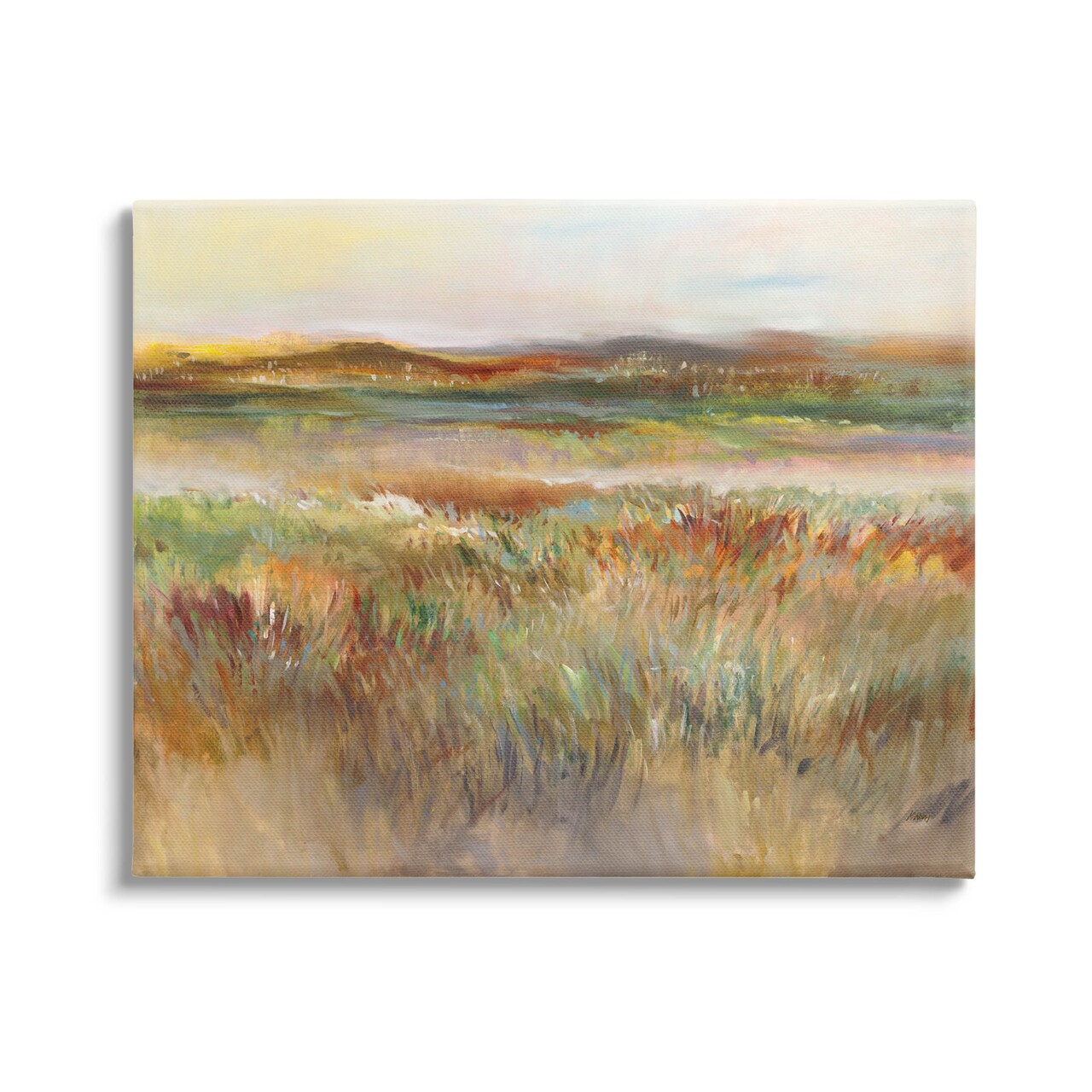 Stupell Industries Countryside Grassland Nature View Canvas Wall Art